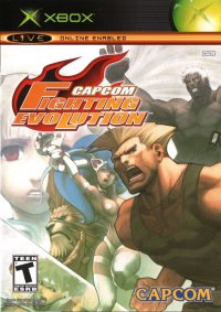Capcom Fighting Evolution Xbox US box art